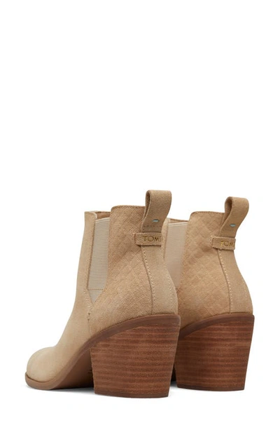 Shop Toms Everly Chelsea Boot In Natuarl