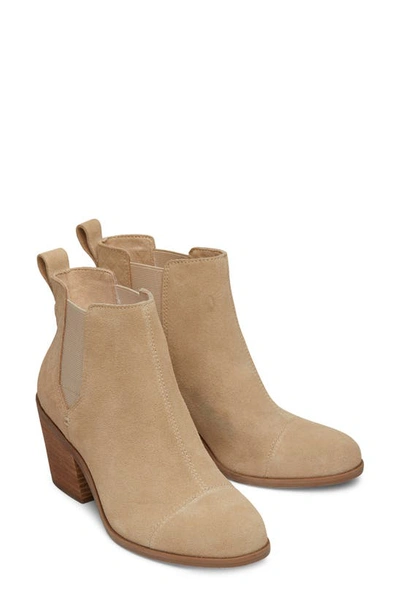 Shop Toms Everly Chelsea Boot In Natuarl