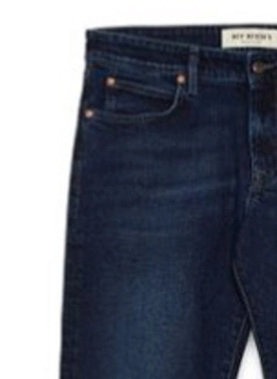 Roy Rogers Recycled Cotton Denim In Blue