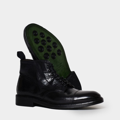 Shop Green George Black High Ankle Boot
