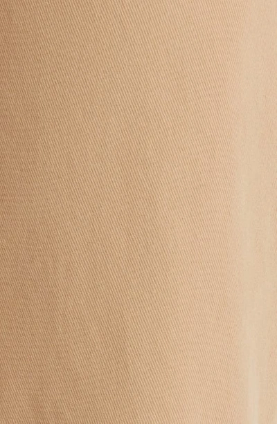 Frank & Eileen The Wicklow Frayed Low Rise Utility Pants In Khaki