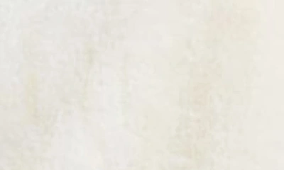 Thread & Supply Faux Fur Zip-up Hooded Jacket In Marshmallow