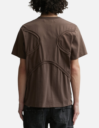 Shop Misbhv X T-shirt Dark Brown