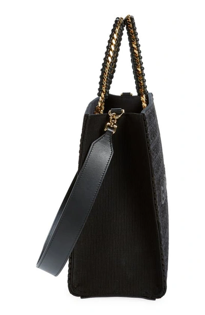 Shop Givenchy Medium G-tote Canvas Tote In Black
