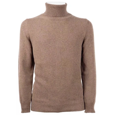 Shop Emilio Romanelli Brown Cashmere Sweater