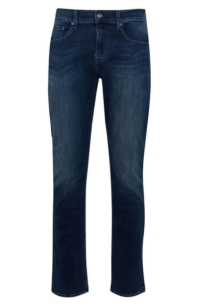 Shop 7 For All Mankind Slimmy Squiggle Slim Fit Jeans In Dark Lago