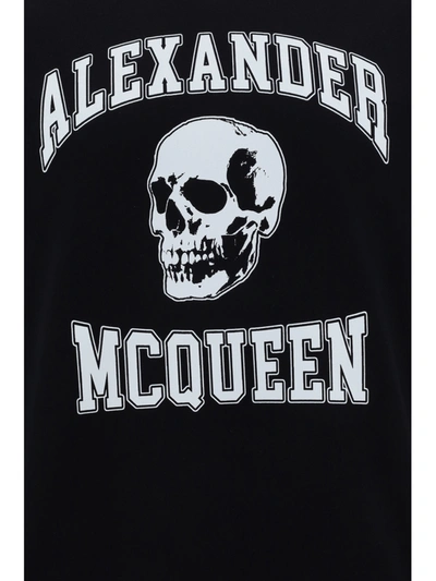 Shop Alexander Mcqueen T-shirt In Black/white