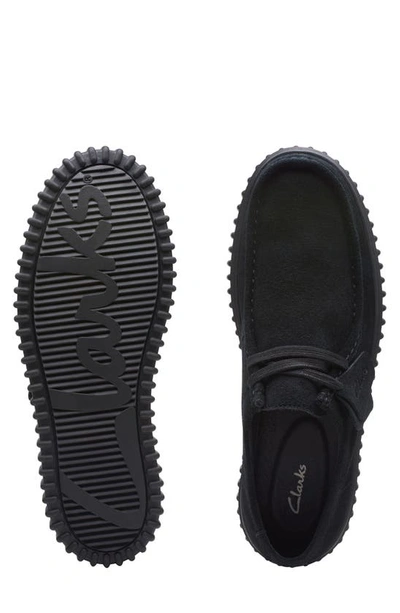 Clarks Torhill Lo In Black Sde