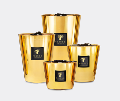 Baobab Collection Candlelight And Scents Gold Uni In Gold