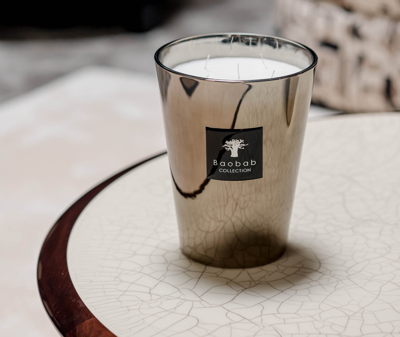 Baobab Collection Candlelight And Scents Silver Uni In Silver