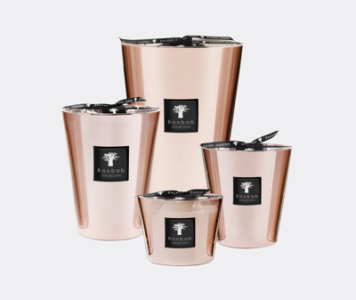 Baobab Collection Candlelight And Scents Pink Uni In Pink
