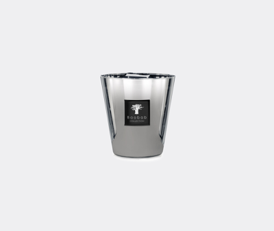 Baobab Collection Candlelight And Scents Silver Uni In Silver