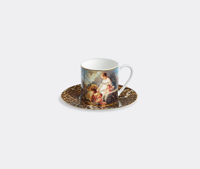 Roberto Cavalli Home Tea And Coffee Multicolor Uni In Multicolor