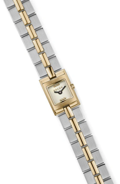 Shop Breda Relic Square Bracelet Watch, 16mm In Two Tone