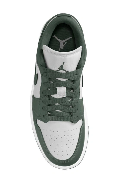 Shop Jordan Air  1 Low Sneaker In White/ Galactic Jade