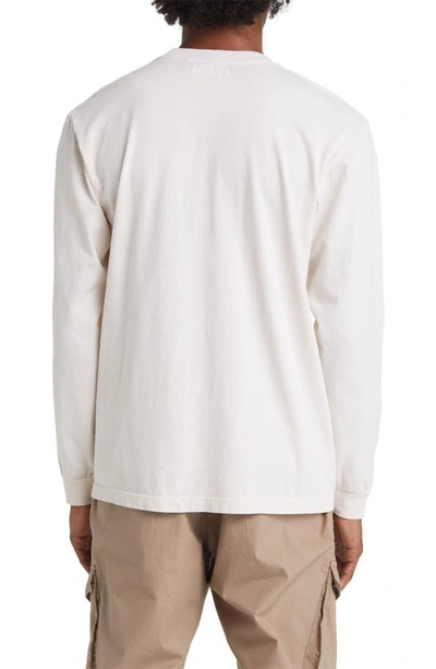Shop Afield Out Perceptions Graphic Long Sleeve T-shirt In Bone