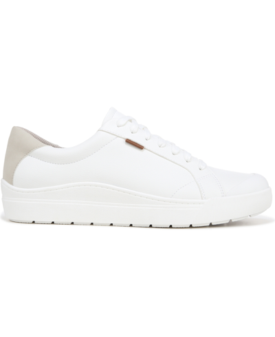 Shop Dr. Scholl's Men's Time Off Lace Up Sneakers In White