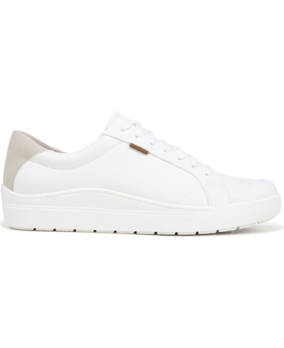 Dr. Scholl's Men's Time Off Lace Up Sneakers In White
