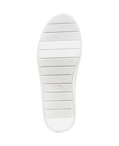 Dr. Scholl's Men's Time Off Lace Up Sneakers In White