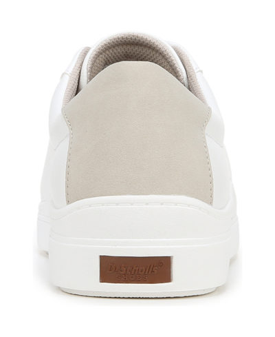 Dr. Scholl's Men's Time Off Lace Up Sneakers In White