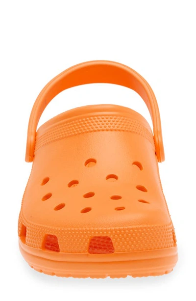 Shop Crocs ™ 'classic' Clog In Orange Zing