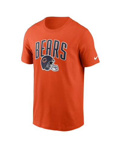 Shop Nike Men's  Orange Chicago Bears Team Athletic T-shirt