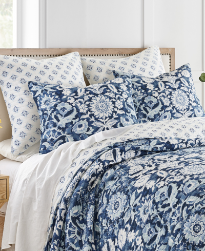Levtex Laure Reversible 2-pc. Quilt Set, Twin/twin Xl In Indigo