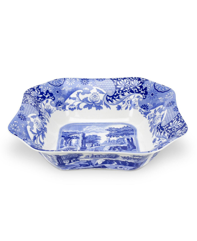 Spode Italian Serving Bowl And Platter Set, 2 Piece In Blue