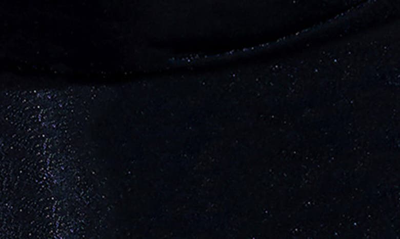 Dress The Population Candace Cutout Metallic Long Sleeve Column Gown In Midnight Blue B