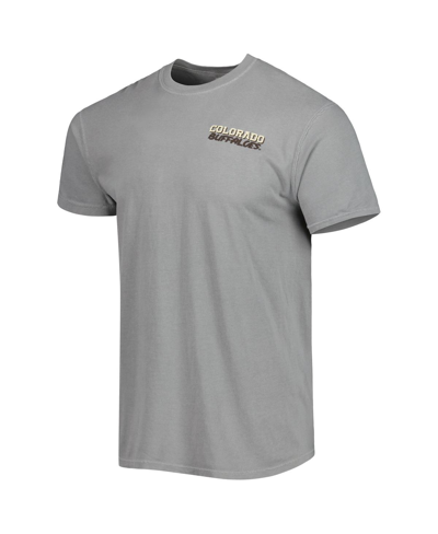 Shop Image One Men's Gray Colorado Buffaloes Hyperlocal T-shirt
