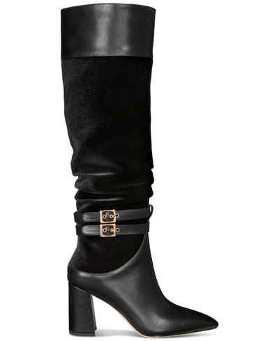 Shop Things Ii Come Women's Myrilla Luxurious Riding Boots In Black