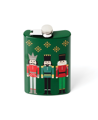 Cambridge Nutcracker Flask, 4 Piece Set In Green