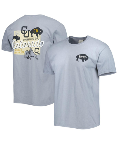 Image One Graphite Colorado Buffaloes Vault State Comfort T-shirt In Graphite