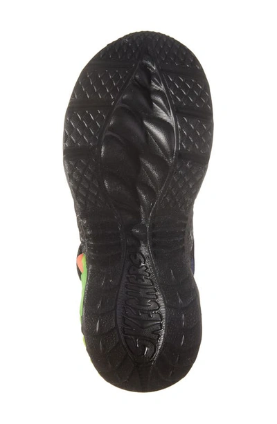 Shop Skechers S-lights® Creature Light-up Sneaker In Black/ Lime