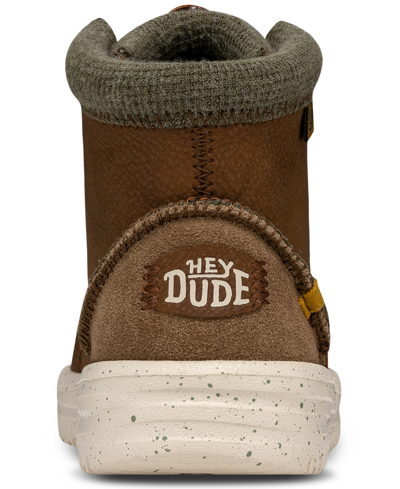 Shop Hey Dude Toddler Kids Bradley Youth Boots From Finish Line In Walnut