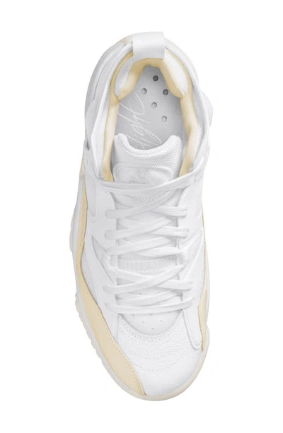 Shop Nike Jumpman Two Trey Basketball Sneaker In White/ Coconut Milk/ Platinum