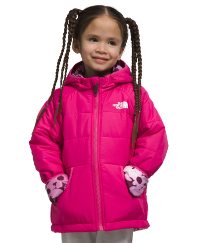 Shop The North Face Toddler & Little Girls Reversible Perrito Jacket In Mr. Pink