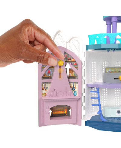 Wish Disney's  Rosas Castle Playset, Dollhouse With 2 Posable Mini Dolls, Star Figure 20 Accessories In Multi-color