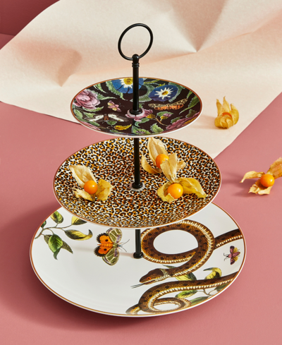 Spode Creatures Of Curiosity Cake Serving Set In Assorted