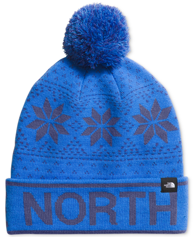 Shop The North Face Big Kids Ski Tuke Hat In Optic Blue