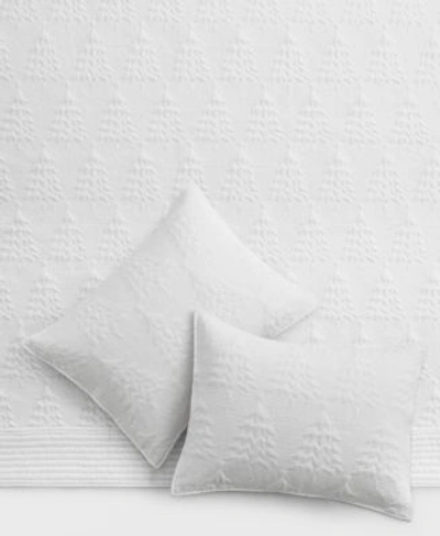 Levtex Home O Christmas Tree Stitching Quilt Sets In White