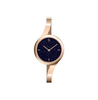 Shop Vanna Claire Women's Pearl Stainless Steel Watch In Blue Sandstone