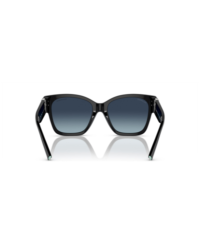 Shop Tiffany & Co Women's Polarized Sunglasses, Gradient Tf4216 In Black