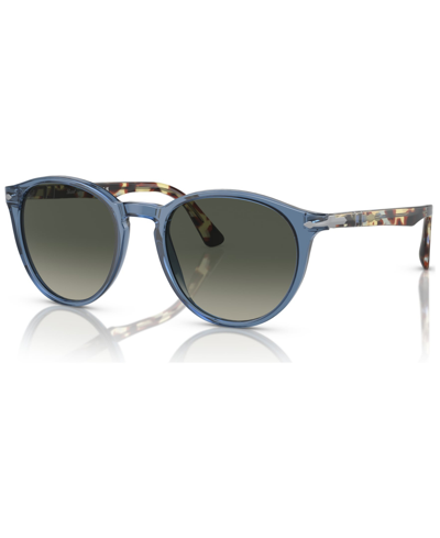 Shop Persol Men's Sunglasses, Gradient Po3152s In Transparent Navy