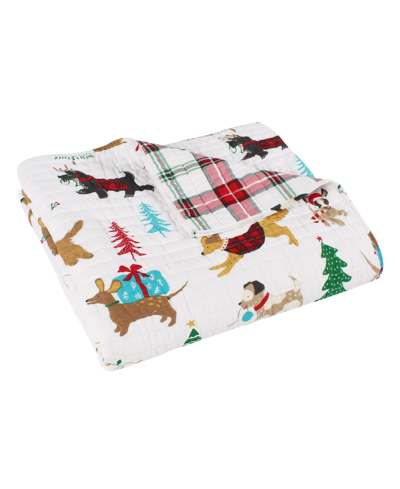 Levtex Jingle Paws Quilted Throw, 50" X 60" In Multi