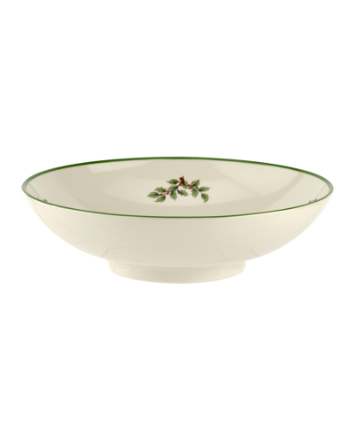 Spode Christmas Tree Pasta Serving Set, 5 Piece In Green
