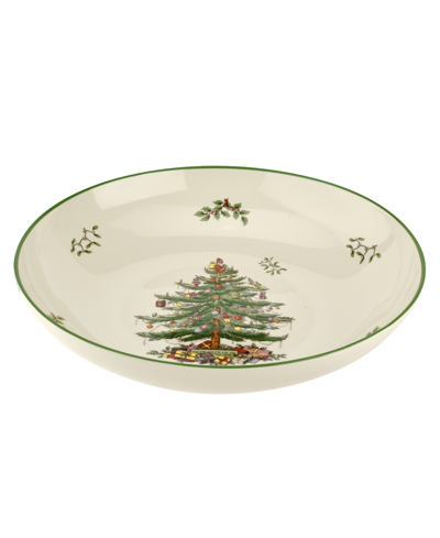 Spode Christmas Tree Pasta Serving Set, 5 Piece In Green