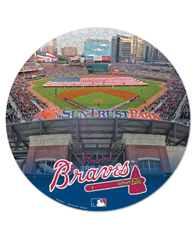 WINCRAFT ATLANTA BRAVES ROUND 500-PIECE PUZZLE 