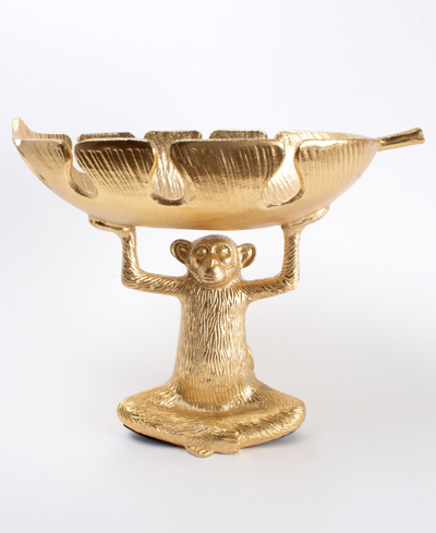 Shop 8 Oak Lane Metal Decorative Bowl In Gold
