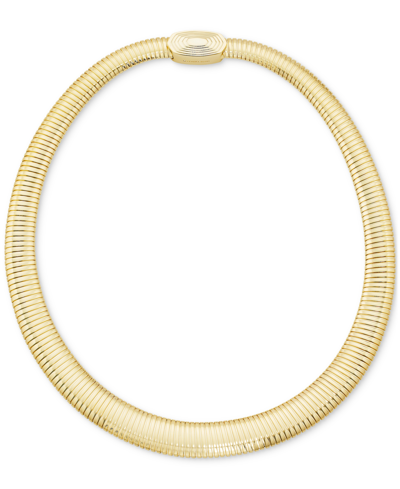 Shop Kendra Scott Tubogas Link 17" Statement Necklace In Gold